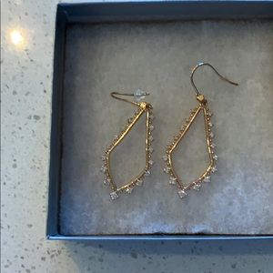 Kendra Scott rose gold earrings